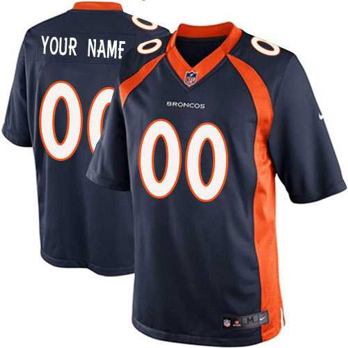 Youth Nike Denver Broncos Customized Navy Blue Team Color Stitched NFL Game Jersey,We sell and wholesale Youth Nike Denver Broncos Customized Navy Blue Team Color Stitched NFL Game Jersey on line form chian!